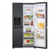 GS-L600MBL LG 635 L Side by Side Fridge - Matte Black Finish 